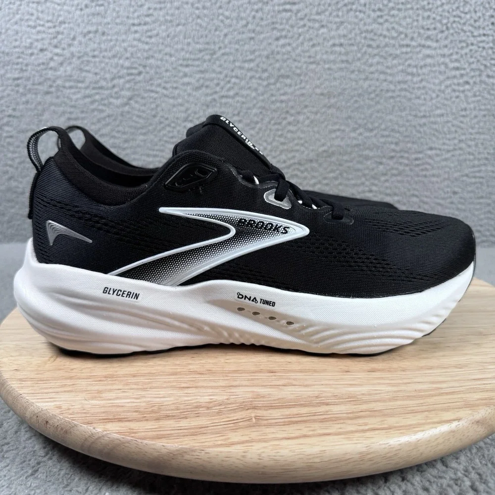 Brooks Glycerin‎ 22 Mens Size 9 D Black Road Running Shoes Sneakers 1104451D090